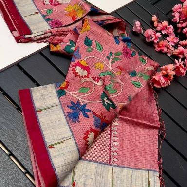 Akshara digital print Paithani saree clothes wholesale